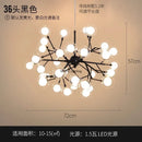 Axyaa Glass Ball Pendant Light for Nordic Modern Style Living Room
