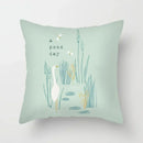 Sea Turtle Decorative Cushion Cover - Axyaa Branded Single Print Sofa Case