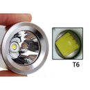 Axya T6 LED Diving Flashlight - Waterproof Scuba Torch for Underwater Activities
