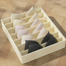 Axyaa Underwear Bra Organizer Drawer Separator Storage Box - Bedroom Wardrobe Clothes Organizer
