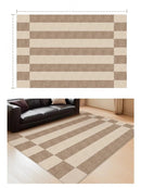 Axyaa Retro Style Large Area Rug, Soft Fluffy Living Room Bedroom Carpet