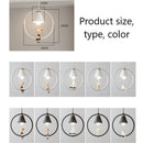 Axya Iron Ring Pendant Lights Nordic Modern Bird Light Fixtures LED Luminaire