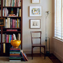Axyaa Toio Floor Lamp: Black White Red Iron Chrome Design for Bedroom Office Decoration