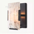 Axyaa Marbled LED Wall Lamp for Elegant Home Decor Lighting