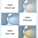 Axyaa LED Desk Lamp Dimmable Foldable Eye Protection Study Lighting