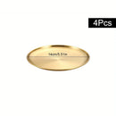Axyaa Stainless Steel Dining Tray Set