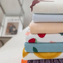 Axyaa Coarse Cloth Bed Sheet Queen Size Soft 100% Cotton Durable Breathable Naked Sleep