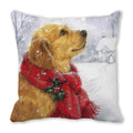 Axyaa Christmas Cat Dog 2023 Pillowcase Snowman Gift Set Decor