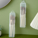 Axyaa Makeup Brush Storage Box Dustproof Transparent Organizer