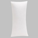 Axyaa Solid Leg Pillowcase for Side Sleepers, Removable Cover, Knee Support, Various Sizes
