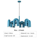 Axyaa Nordic LED Ceiling Chandelier - Modern Artistic Pendant Lights for Home and Restaurant