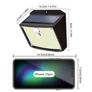 Axyaa Solar Wall Lights: Motion Sensor Waterproof Security Light for Garden & Garage