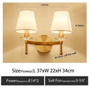 Axyaa Copper LED Color Wall Lamp for Bedroom Living Room TV Background Lighting