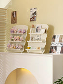 Axyaa Metal Dolls Display Cabinet | Multi-Layer Hand-Made Figure Holder Rack