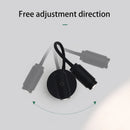 Axya Dimmable LED Bedside Wall Spotlight, Adjustable Angle Focusing Night Light