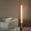Axyaa LED Floor Lamp: Minimalist Remote Control Dimming Nordic Ins Style Vertical Light