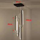 Axyaa Modern Staircase Pendant Lights for Living Room - Indoor Hanging Lamps