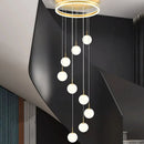 Axyaa LED Chandeliers Pendant Light for Modern Home Decor and Indoor Lighting