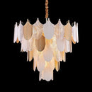 Axyaa Crystal LED Ceiling Chandelier for Bedroom Living Room Lighting