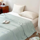 Axyaa Summer Quilt: Soft Cotton Pearl Protein Emollient Cool Silk Small Liangpi