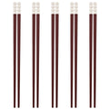 Axyaa Alloy Chopsticks Set for Tomatoes on Sticks, Anti-Slip Sushi, Holiday Parties