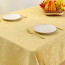 Axyaa Jacquard Polyester Tablecloth for Home Banquet Tables