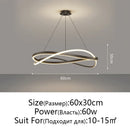 Axyaa Post-modern Pendant Lights for Minimalist Light Luxury Living Room