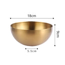 Axyaa Stainless Steel Ramen Bowl - Stylish Kitchen Tableware and Utensil