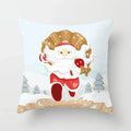 Axyaa Christmas Santa Claus Pillow Set - Festive Home Decor & Gift Option