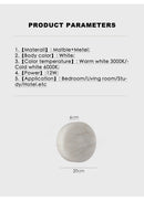 Axyaa Marble Wall Lamp: Nordic Minimalist Round LED Wall Lights