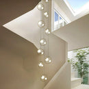Axyaa LED Pendant Chandeliers for Living Room Indoor Lighting