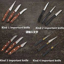 Axya 80-Piece Chef Carving Knife Set for Fruit & Vegetable Artistry