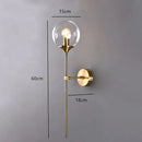 Axyaa Glass LED Chandelier - Modern Nordic Living Room Ceiling Lamp