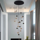 AXYAA LED Pendant Light Chandeliers for Living Room Staircase Modern Home Decor Indoor Lighting