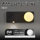 Axyaa LED Decorative Wall Lamp for Bedroom Beside Background Wall