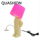Axya Shy Kid Desk Lamp: Creative LED Table Light for Bedroom, Reading & Night Light