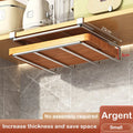 Axyaa Under Cabinet Basket Storage Shelf: Kitchen & Office Organizer