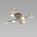 Axyaa Minimalist LED Ceiling Light for Living Room Bedroom Decor