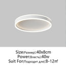 Axyaa LED Pendant Light Modern Minimalist Ceiling Lamp for Home Decor