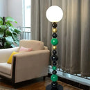 Axyaa Glass Ball Floor Lamps: Modern Designer Standing Lights for Living Room Bedroom