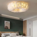 Nordic Feather Chandelier Pendant Light by Axyaa: Modern, Warmth, Eye Protection