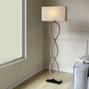 Axyaa Nordic Wabi Sabi Hemp Rope Floor Lamp - LED Living Room Decor