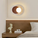 Axyaa Vintage Wabi Sabi LED Wall Lamp with Pull Chain Switch for Living Room and Bedroom