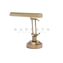 Axyaa Adjustable LED Piano Lamp with Dimmer in Satin Nickel