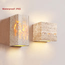 Axyaa Outdoor Villa LED Wall Lamp - Japanese Small Fresh Style, Waterproof, 9W