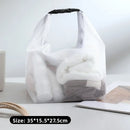 Axyaa Clear Travel Toiletry Bag - Waterproof Makeup Organizer & Swimming Wash Bag