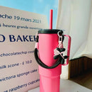 Axyaa Cat Claw Cup Holder Strap: Cute Tumbler Grip for 6-10cm Mouth Bottle