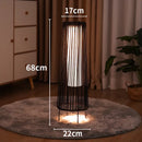 Axyaa Retro Solar Floor Lamp for Outdoor Decoration with Automatic Night Lighting