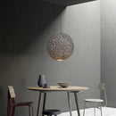 Axyaa Planet Grey Wabi Sabi Chandelier for Living Room, Dining, Coffee Store - Japanese Loft Decor