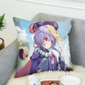 Axyaa Genshin Impact Cushion Cover 40x40cm Decorative Sofa Pillows 45x45 Bed